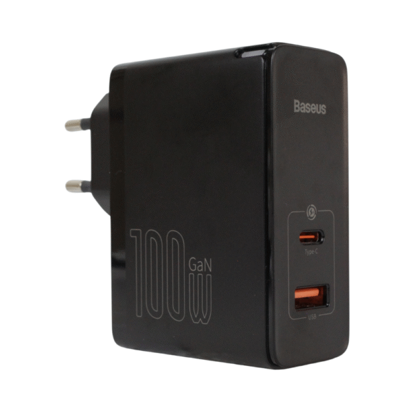 Carregador Rápido Baseus GaN5 Pro 100W C+U (CCGP090201)