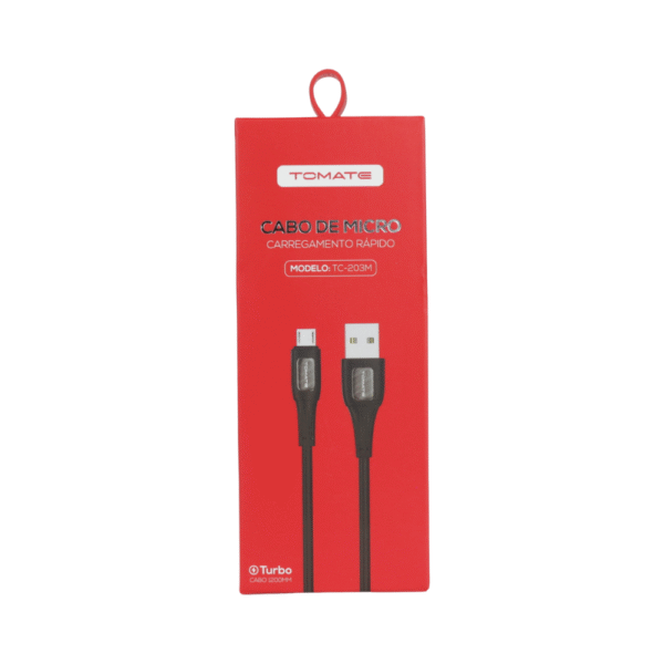 Cabo de Micro USB p/ Micro USB 1,2m (TC203M)