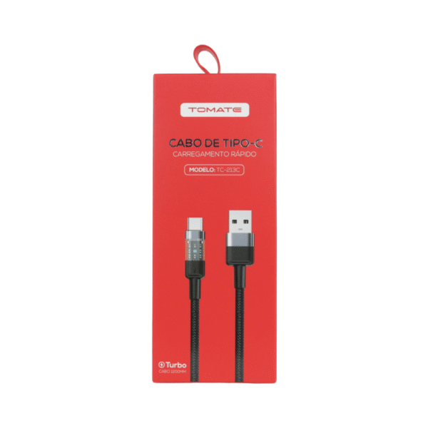 Cabo de Tipo USB p/ Tipo C 1,2m (TC213C)